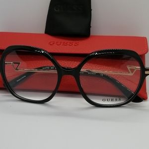 Brand New/Authentic Guess Eyeglass GU2702 Blk/Gold